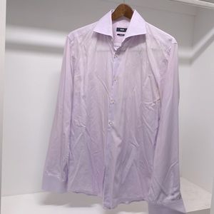 Lavender Hugo Boss Dress Shirt